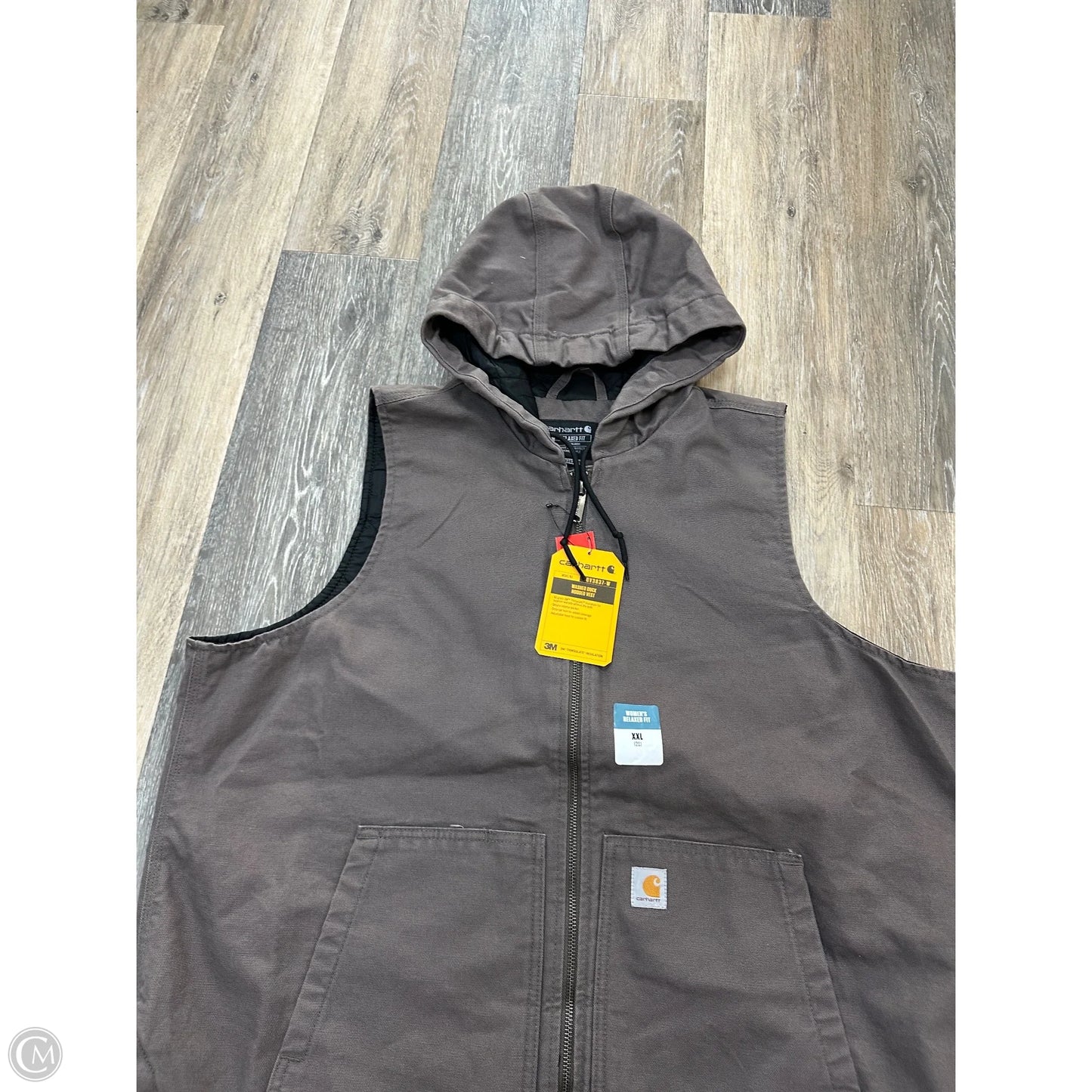 Vest Other By Carhartt In Grey, Size: Xxl