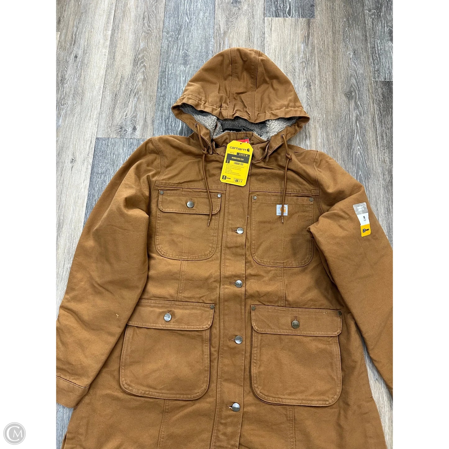 Coat Other By Carhartt In Tan, Size: Xl