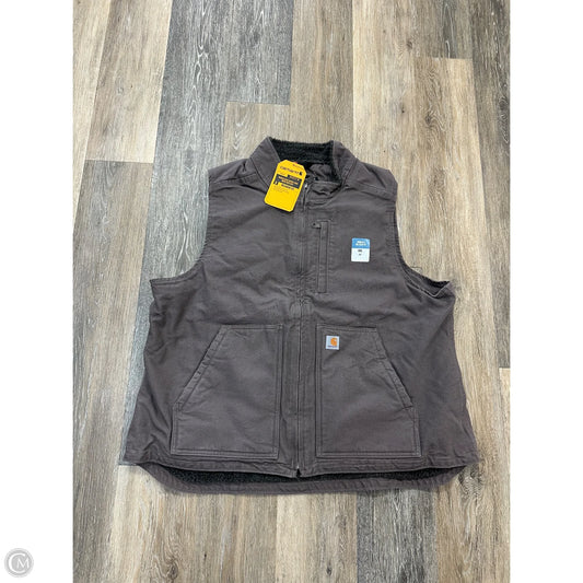 Vest Other By Carhartt In Grey, Size: Xxl