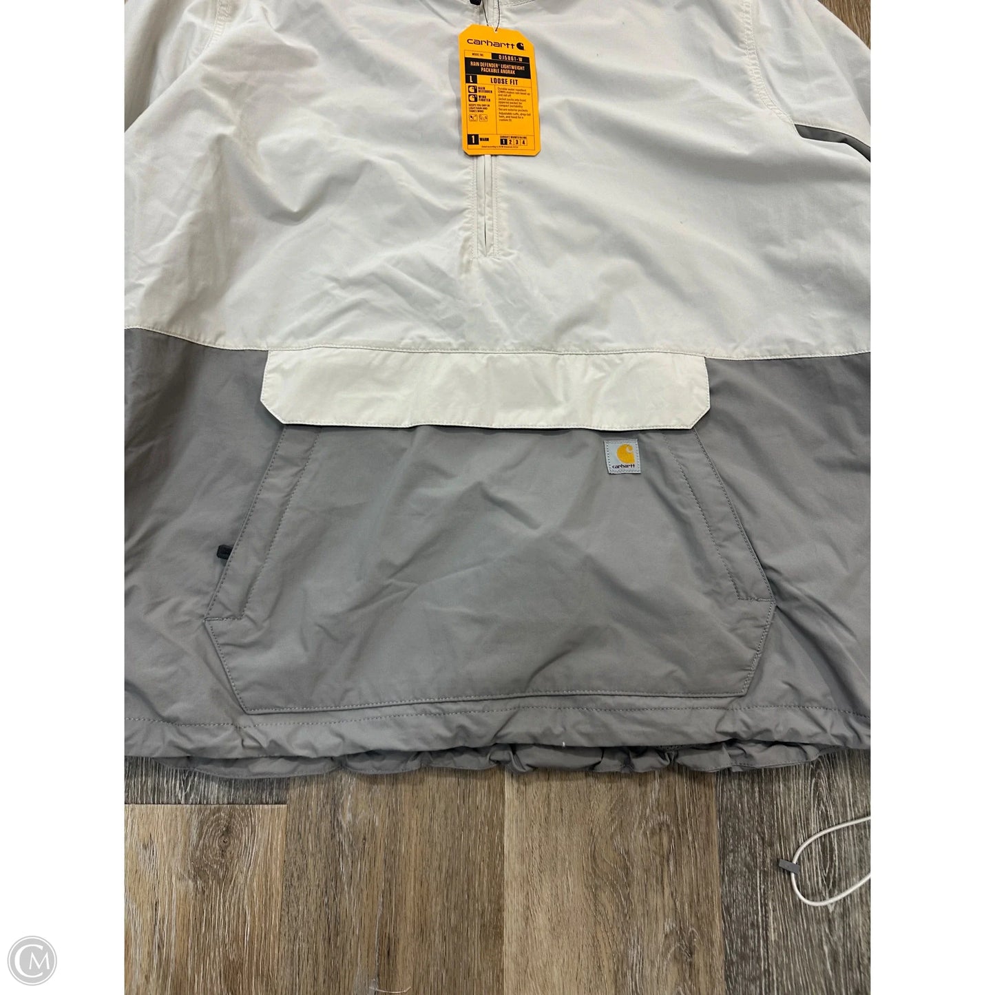 Coat Raincoat By Carhartt In Cream, Size: 2x