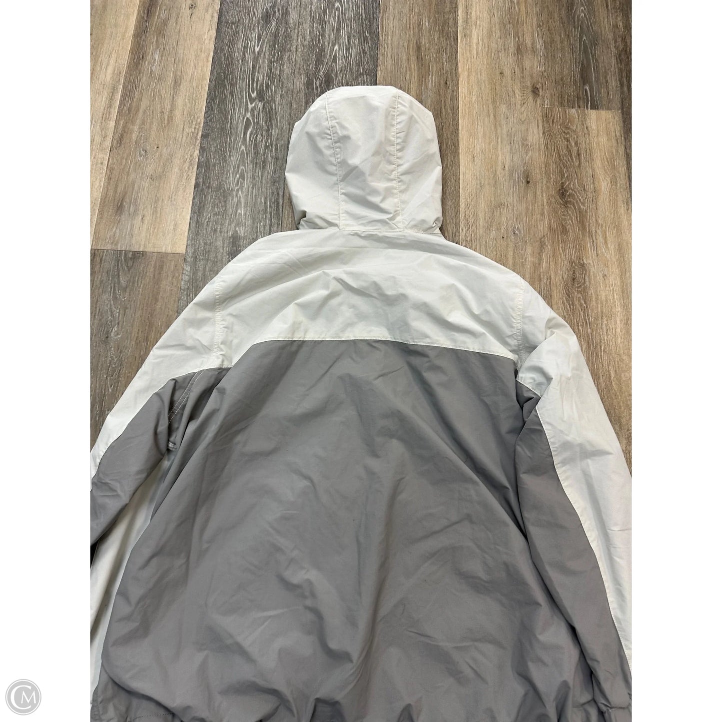 Coat Raincoat By Carhartt In Cream, Size: 2x