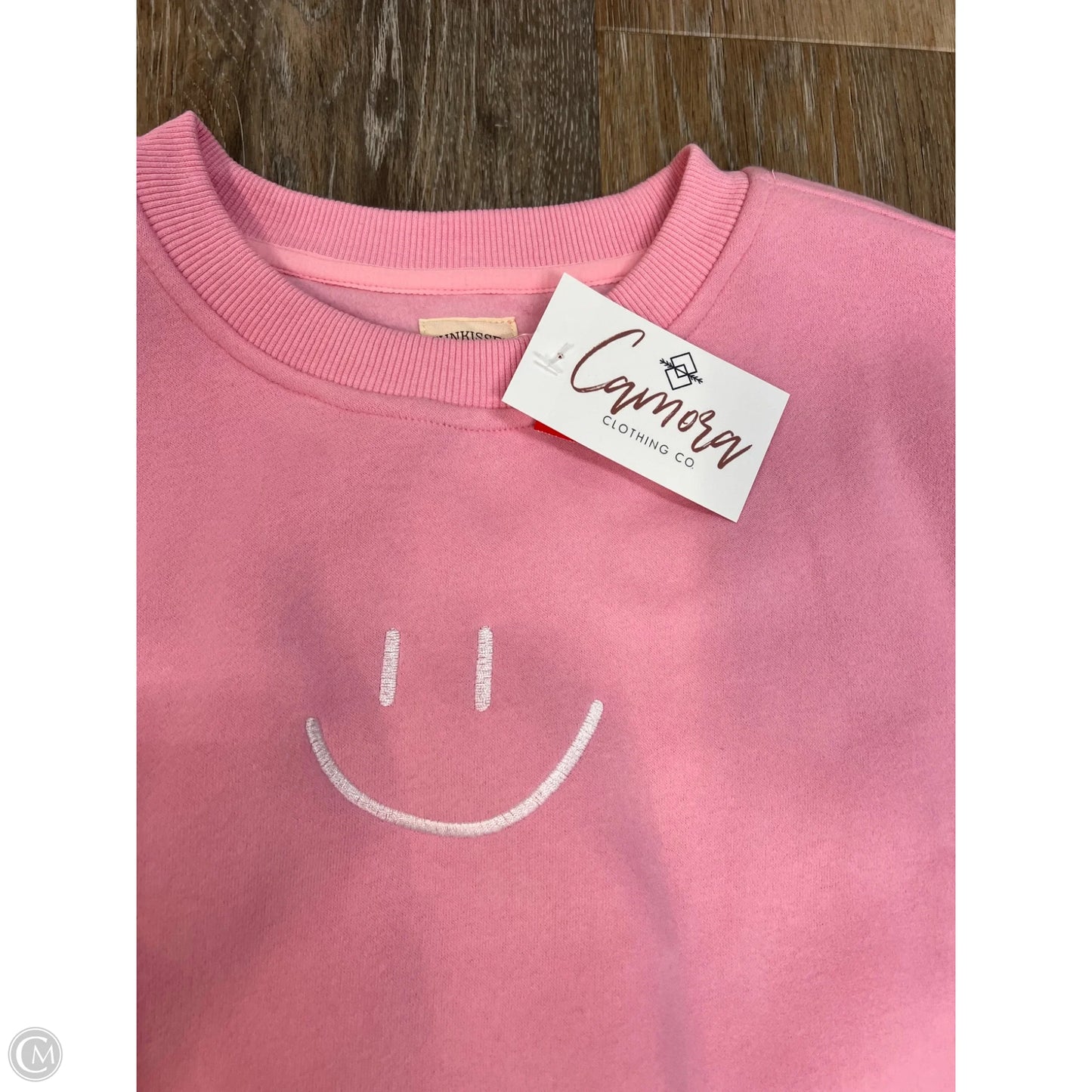 Sweatshirt Crewneck By Sunkissed Coconut In Pink, Size: XXXL