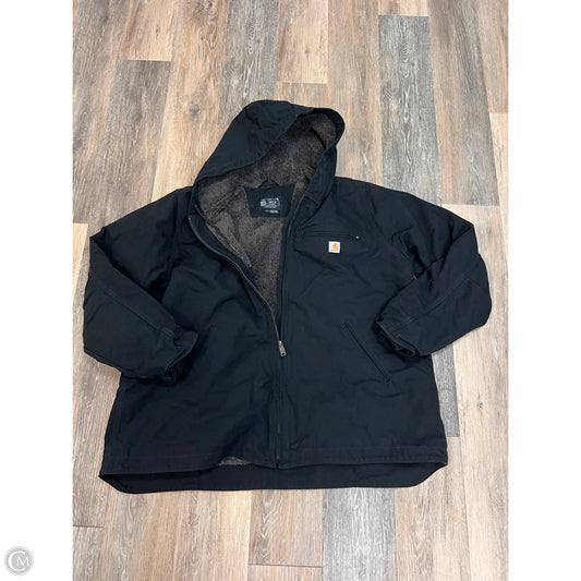 Coat Other By Carhartt In Black, Size: 2x