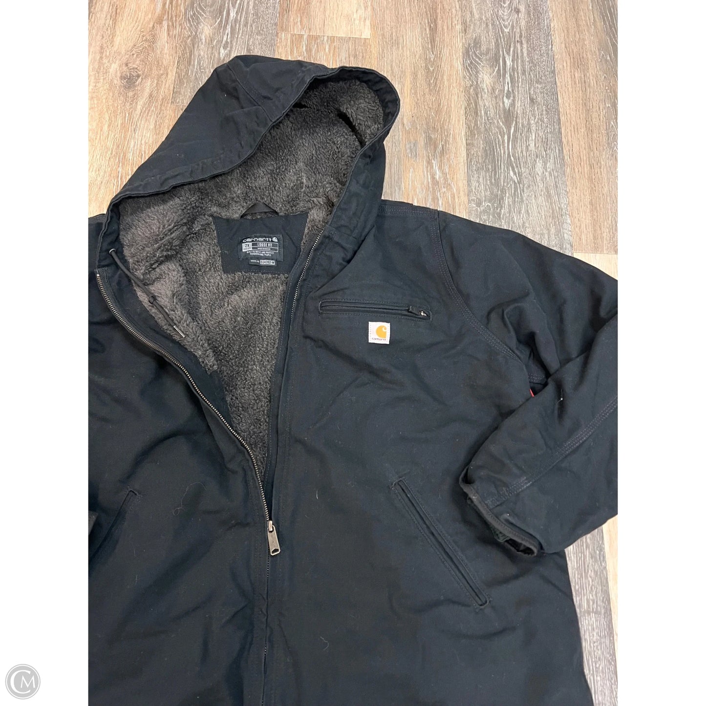 Coat Other By Carhartt In Black, Size: 2x