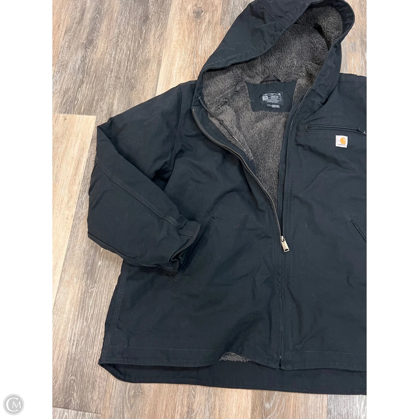Coat Other By Carhartt In Black, Size: 2x