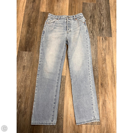 Jeans Straight By Rollas In Blue Denim, Size: 1/25