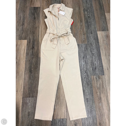 Jumpsuit By Skies Are Blue In Cream Denim, Size: Xs