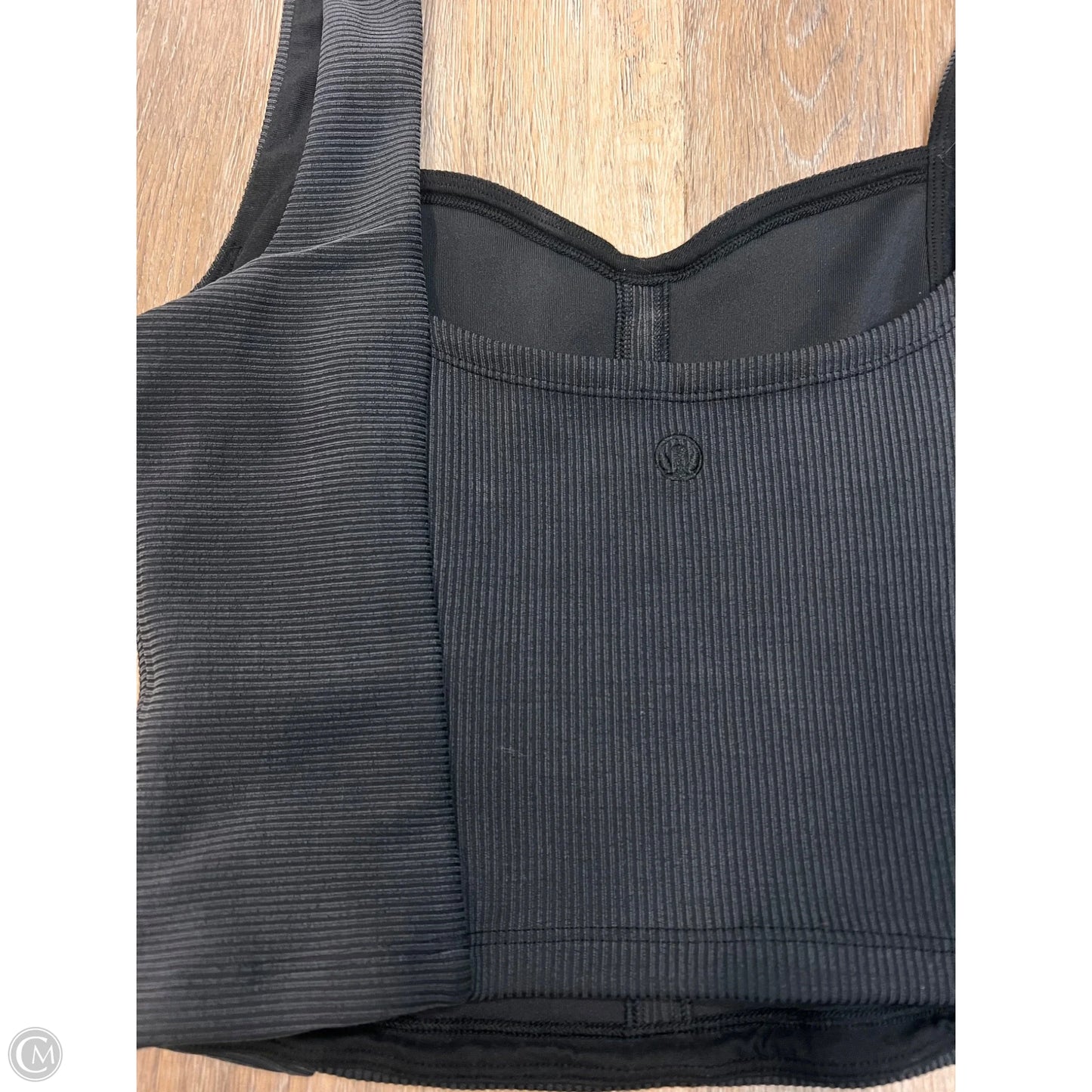 Athletic Tank Top By Lululemon In Grey, Size: M