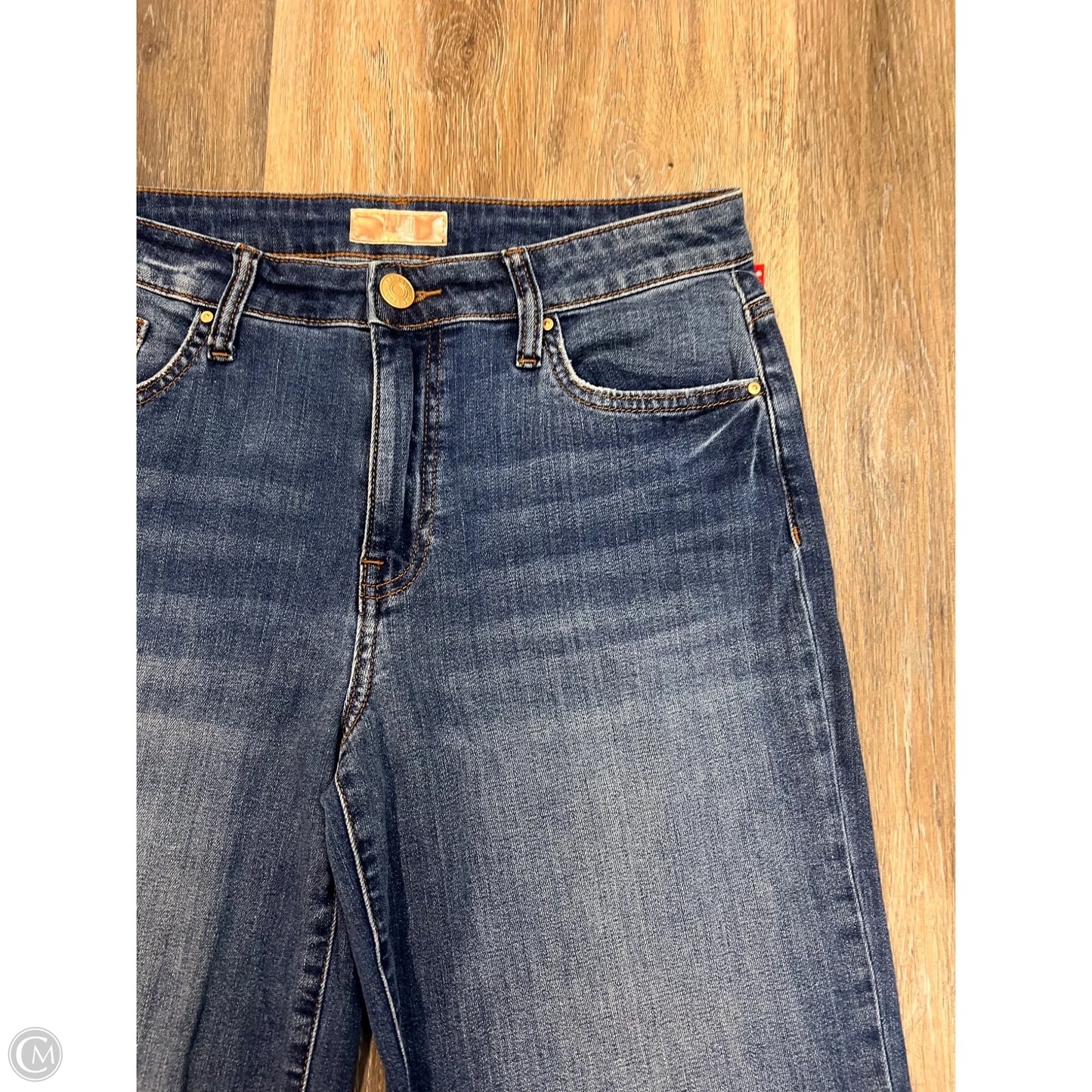 Jeans Wide Leg By Kut In Blue Denim, Size: 8