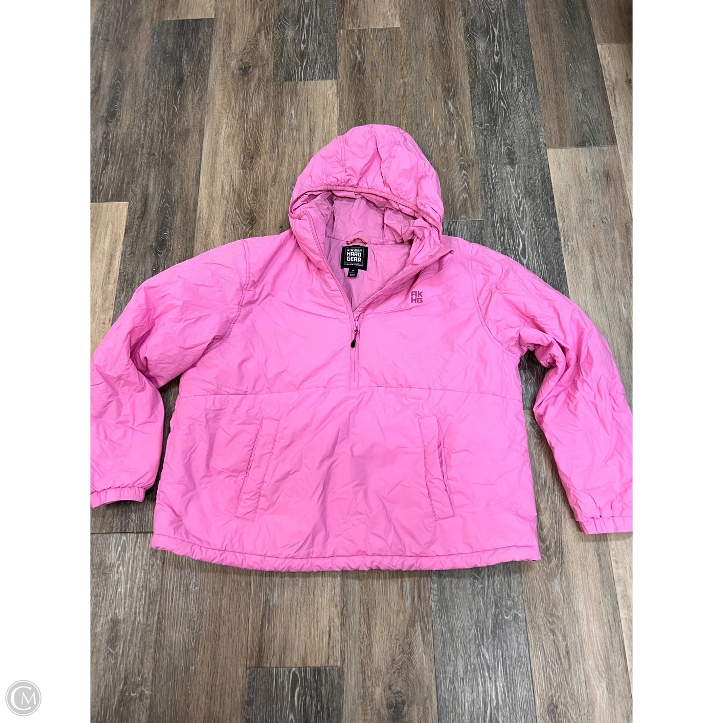 Athletic Jacket By Duluth Trading In Pink, Size: Xl