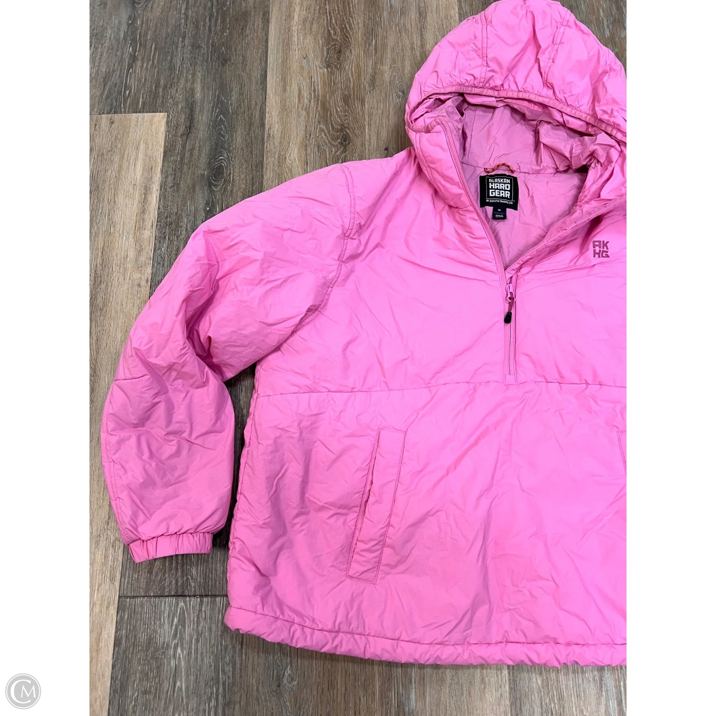 Athletic Jacket By Duluth Trading In Pink, Size: Xl