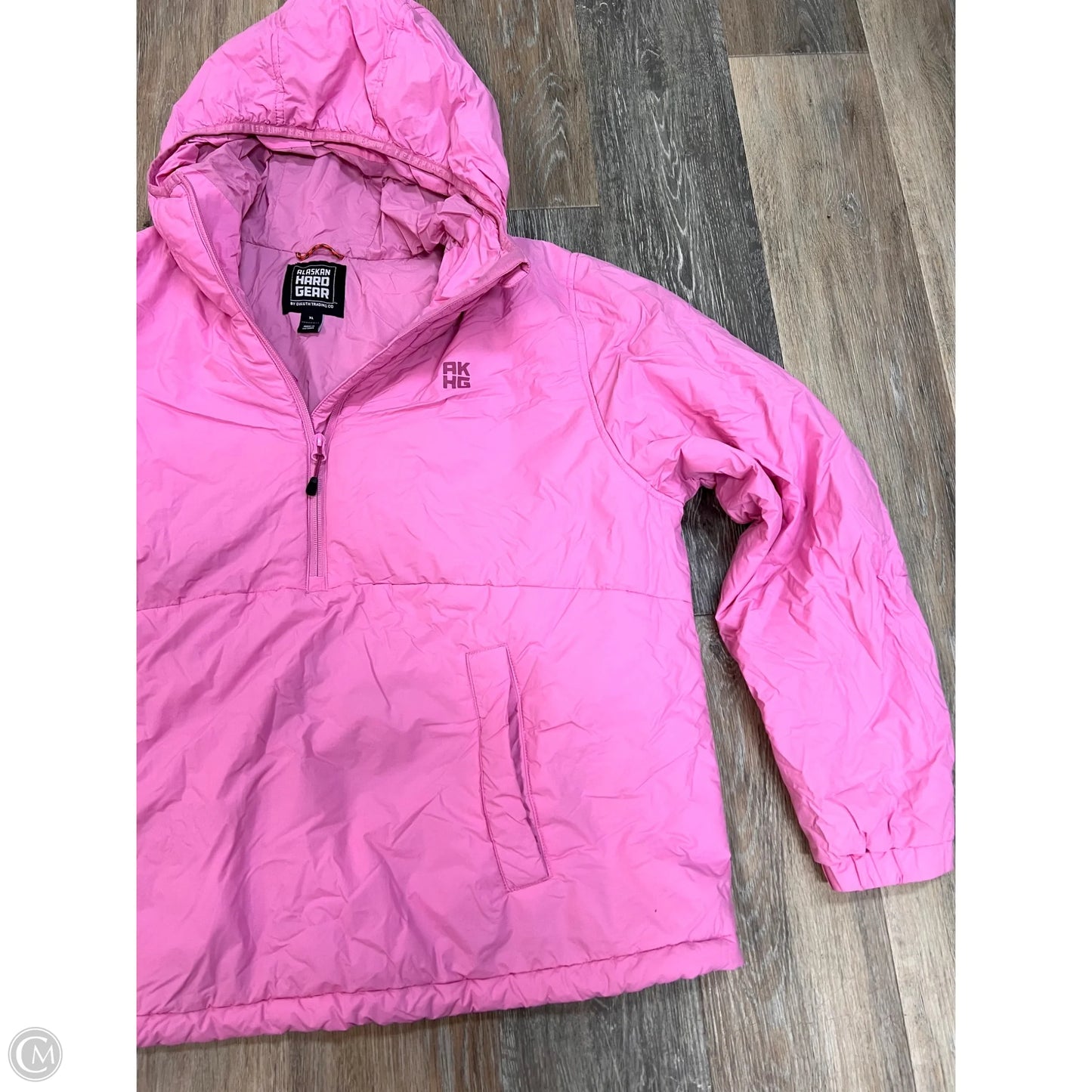 Athletic Jacket By Duluth Trading In Pink, Size: Xl