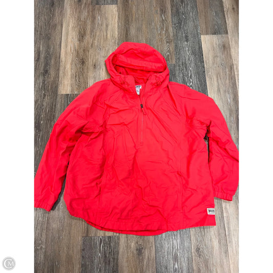Athletic Jacket By Duluth Trading In Coral, Size: Xxl