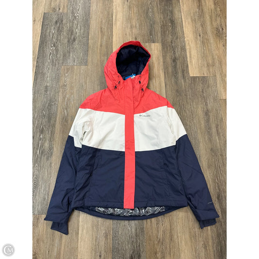 Jacket Other By Columbia In Blue & Pink, Size: M