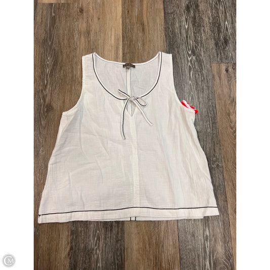 Tank Top By Lilla P In White, Size: S