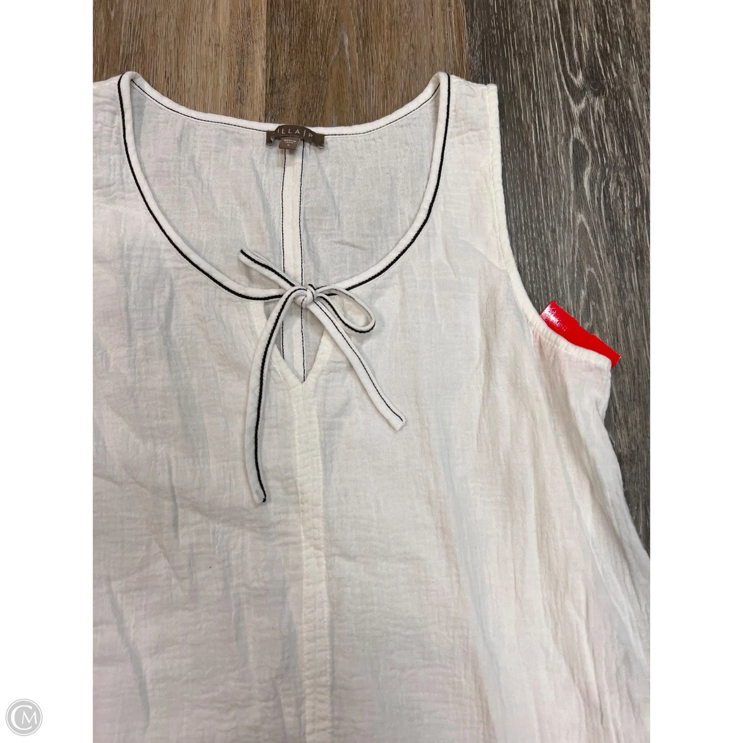 Tank Top By Lilla P In White, Size: S