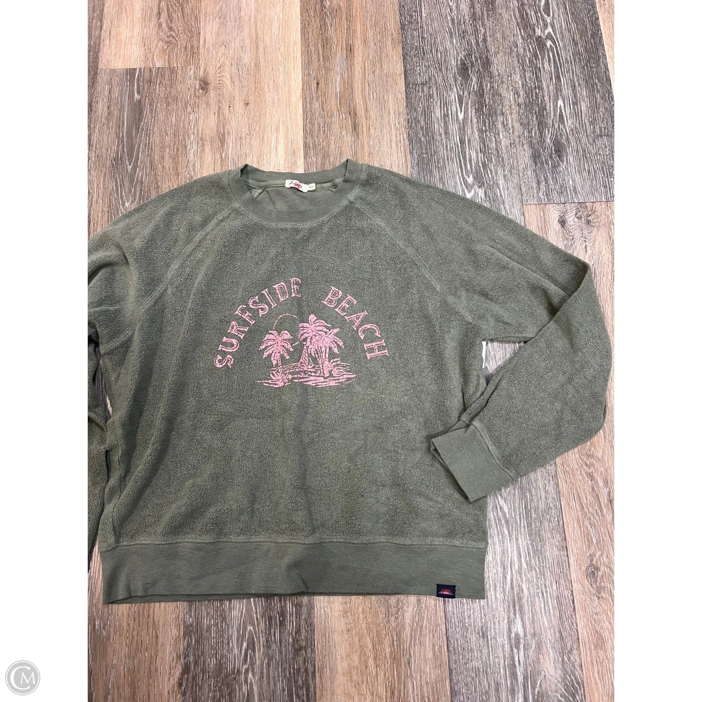 Sweatshirt Crewneck By Faherty In Green, Size: M