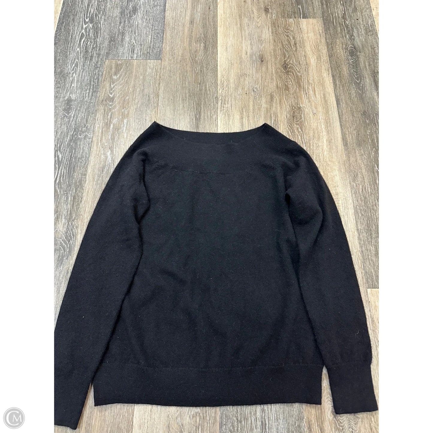 Sweater Cashmere By Bloomingdales In Black, Size: L