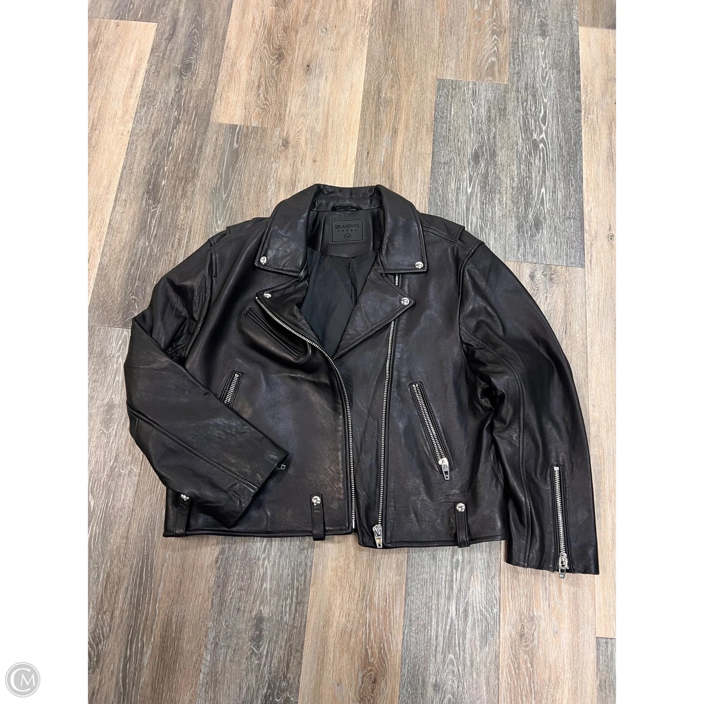 Jacket Moto Leather By Blanknyc In Black, Size: M