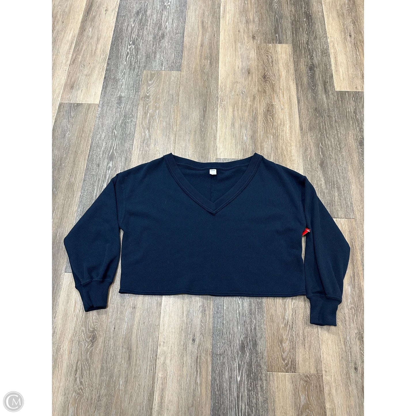 Top Long Sleeve By Gilly Hicks In Navy, Size: S