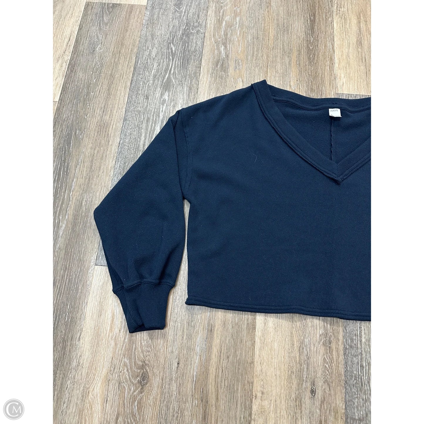 Top Long Sleeve By Gilly Hicks In Navy, Size: S