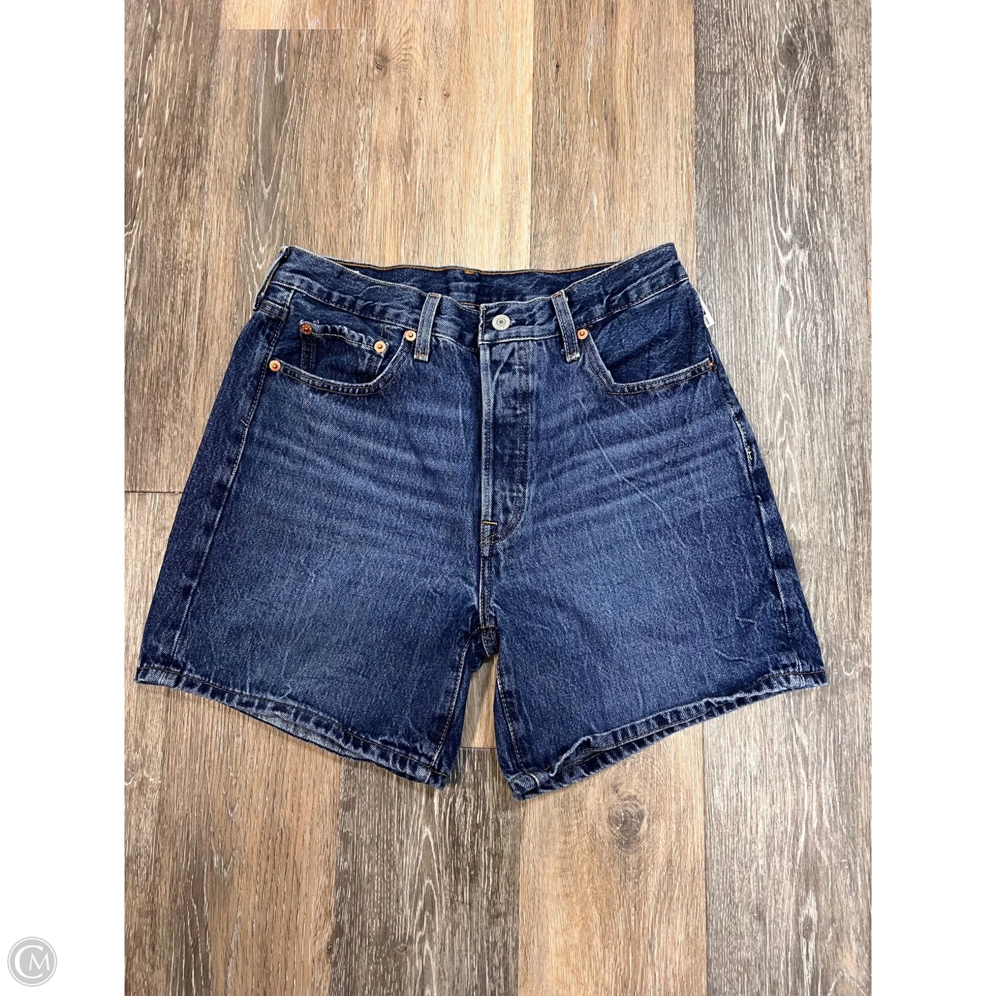 Shorts By Levis In Blue Denim, Size: 8
