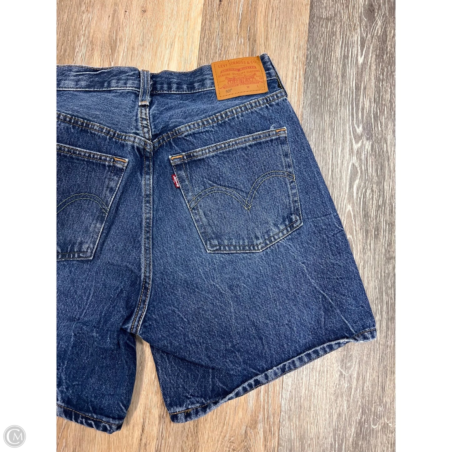 Shorts By Levis In Blue Denim, Size: 8