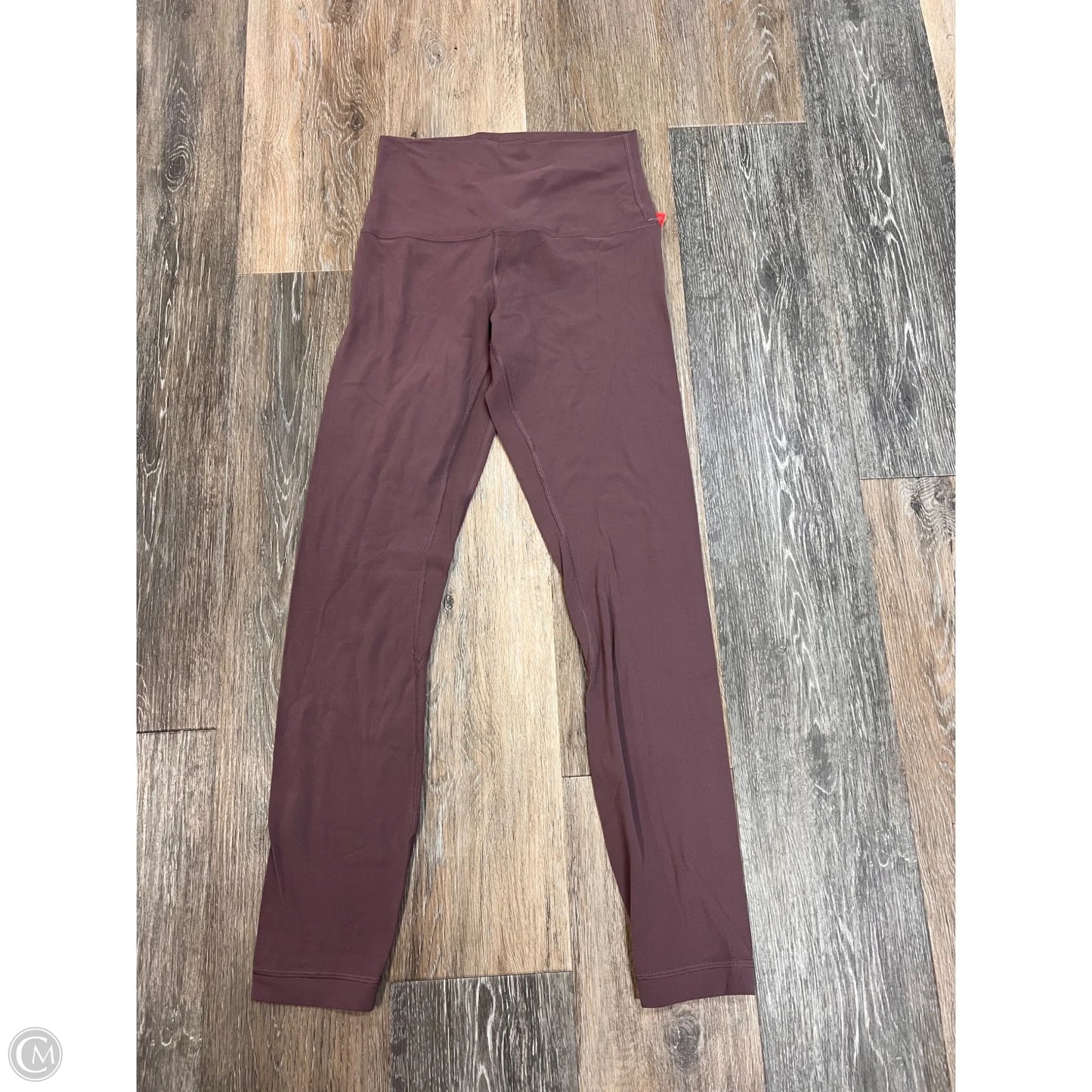 Athletic Leggings By Lululemon In Mauve, Size: 4