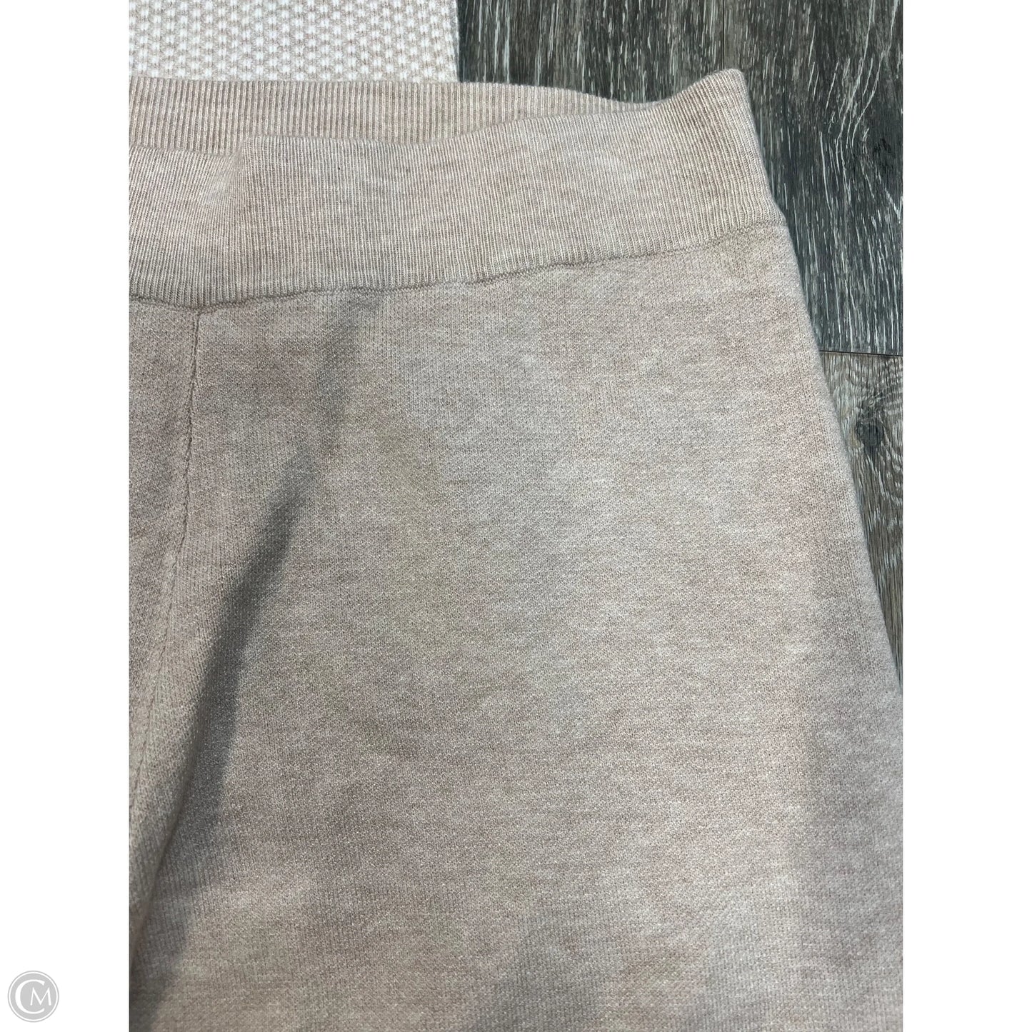 Lounge Set Pants By Rachel Zoe In Tan, Size: M