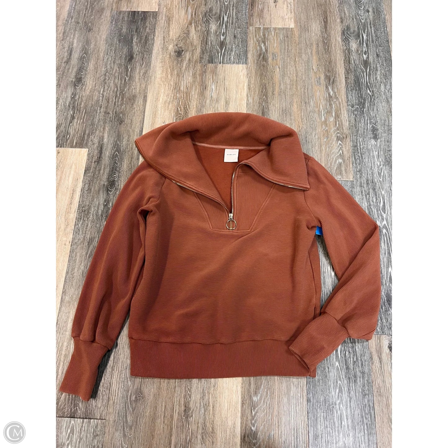 Sweatshirt Collar By Varley In Orange, Size: Xs