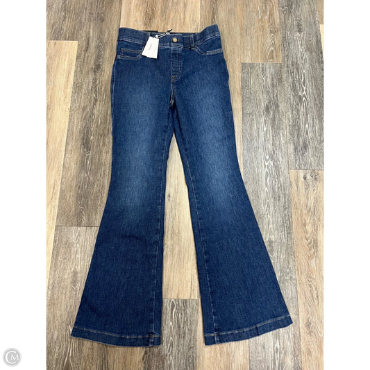 Jeans Flared By Spanx In Blue Denim, Size: Mp