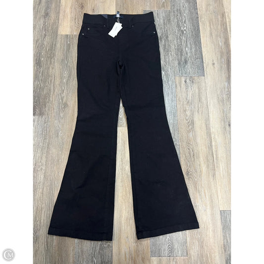 Jeans Flared By Spanx In Black Denim, Size: Mp