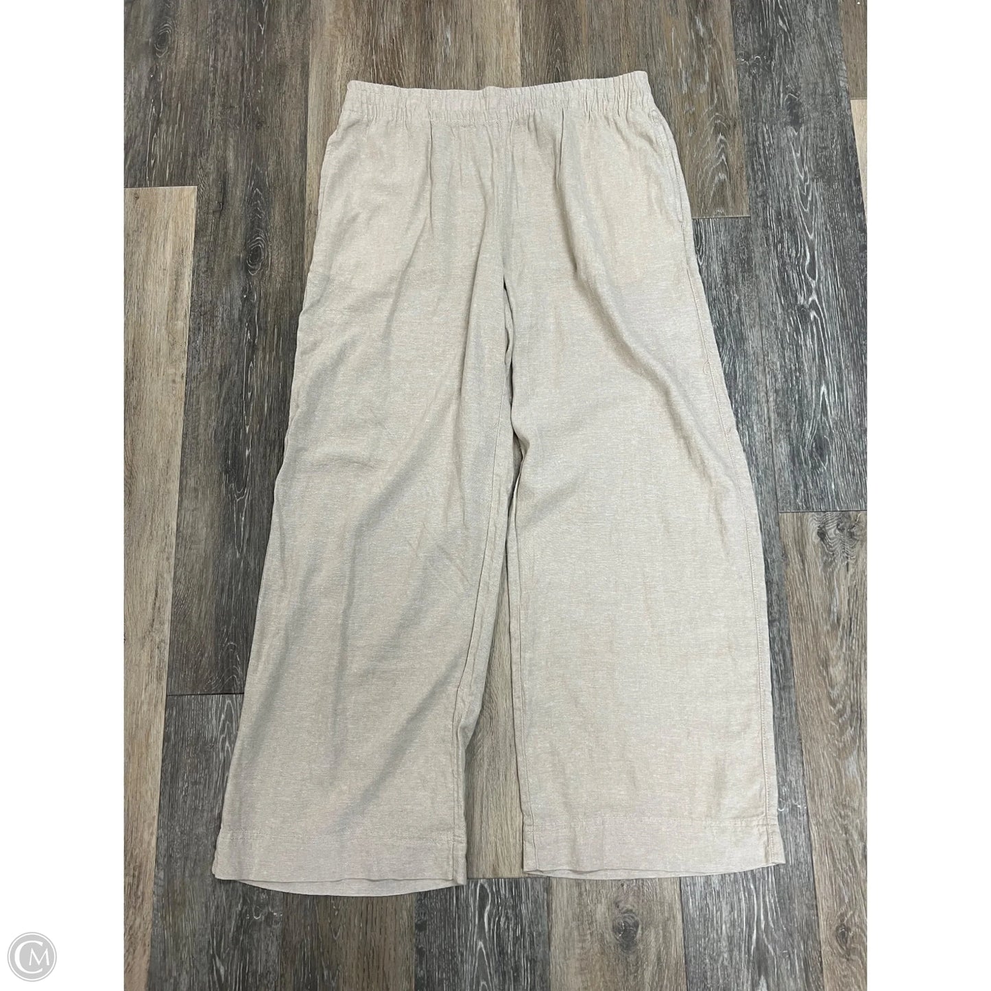 Pants Linen By Old Navy In Tan, Size: L