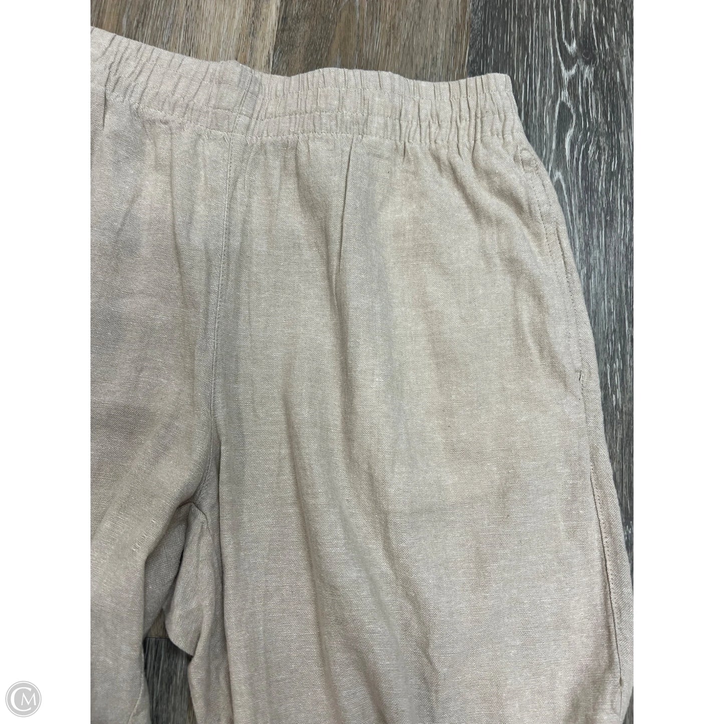 Pants Linen By Old Navy In Tan, Size: L