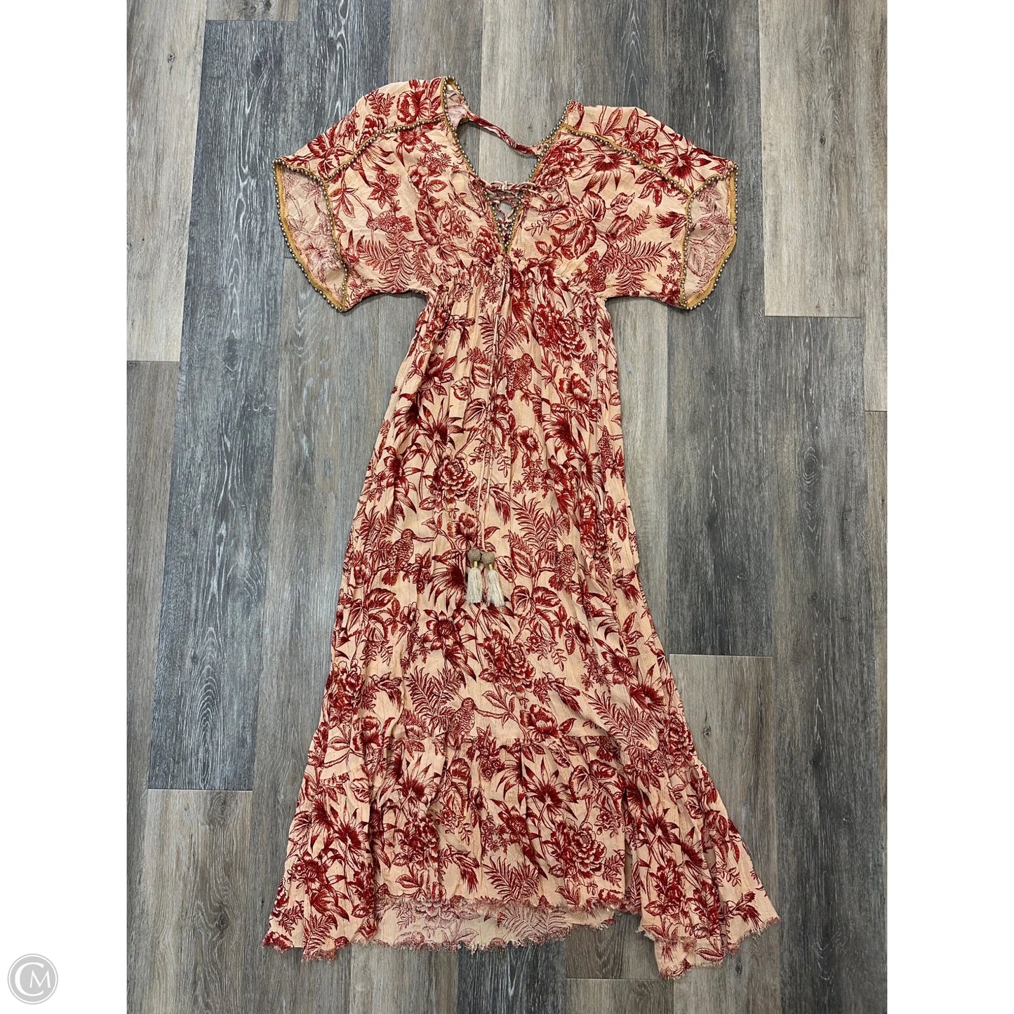 Dress Casual Maxi By Z&L In Floral Print, Size: S