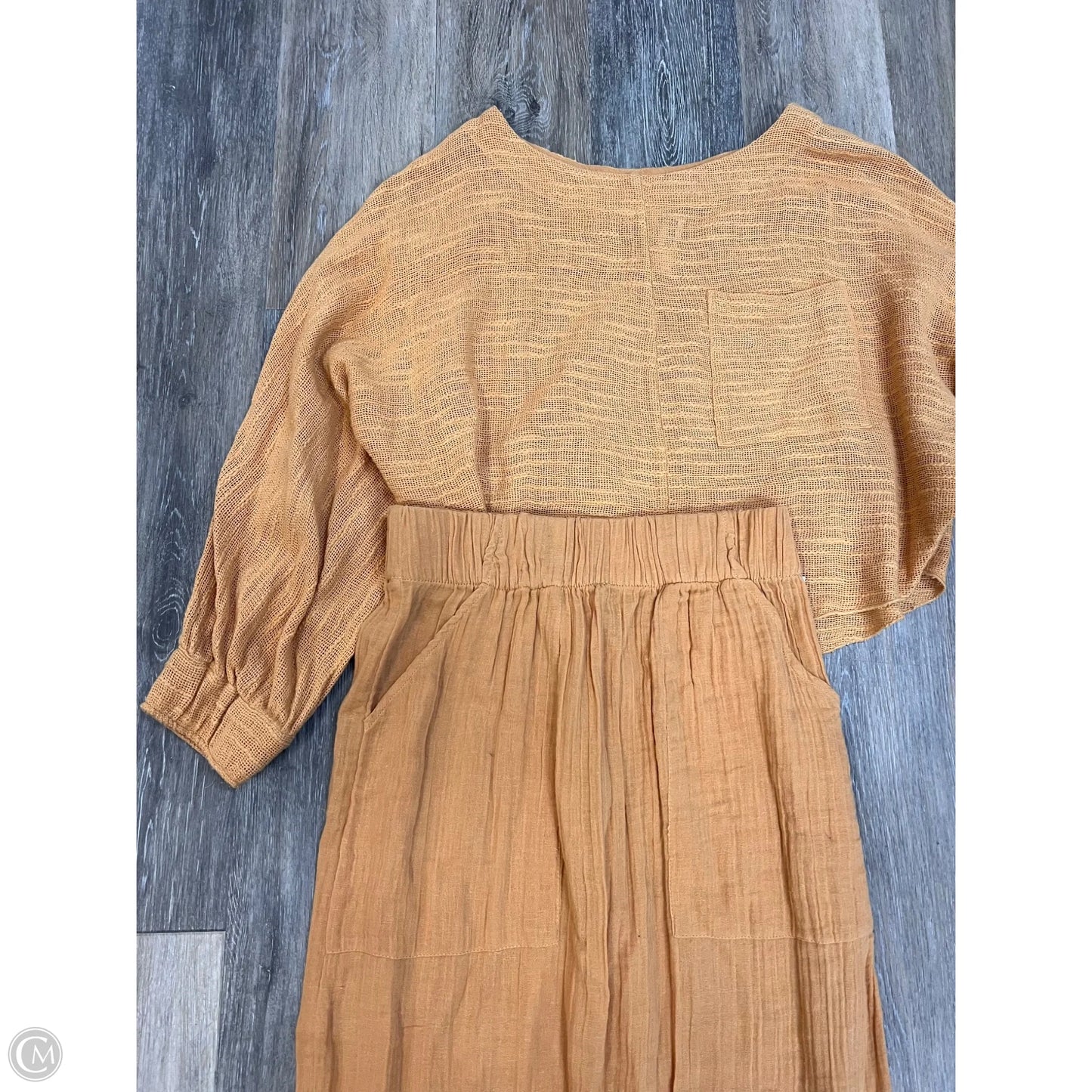 Skirt Set 2pc By Free People In Gold, Size: S