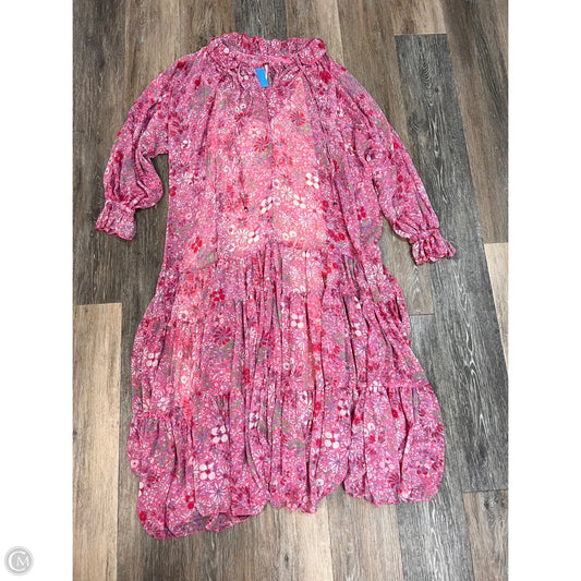 Dress Casual Maxi By Free People In Floral Print, Size: Xs