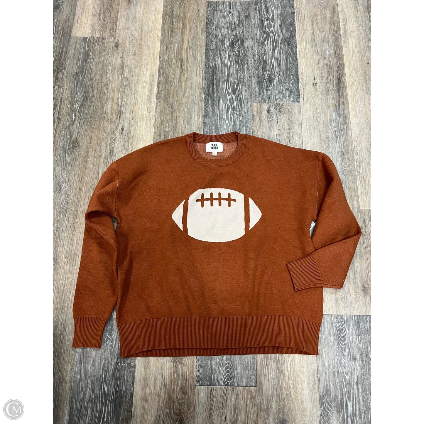 Sweater By Wild Indigo In Orange, Size: S