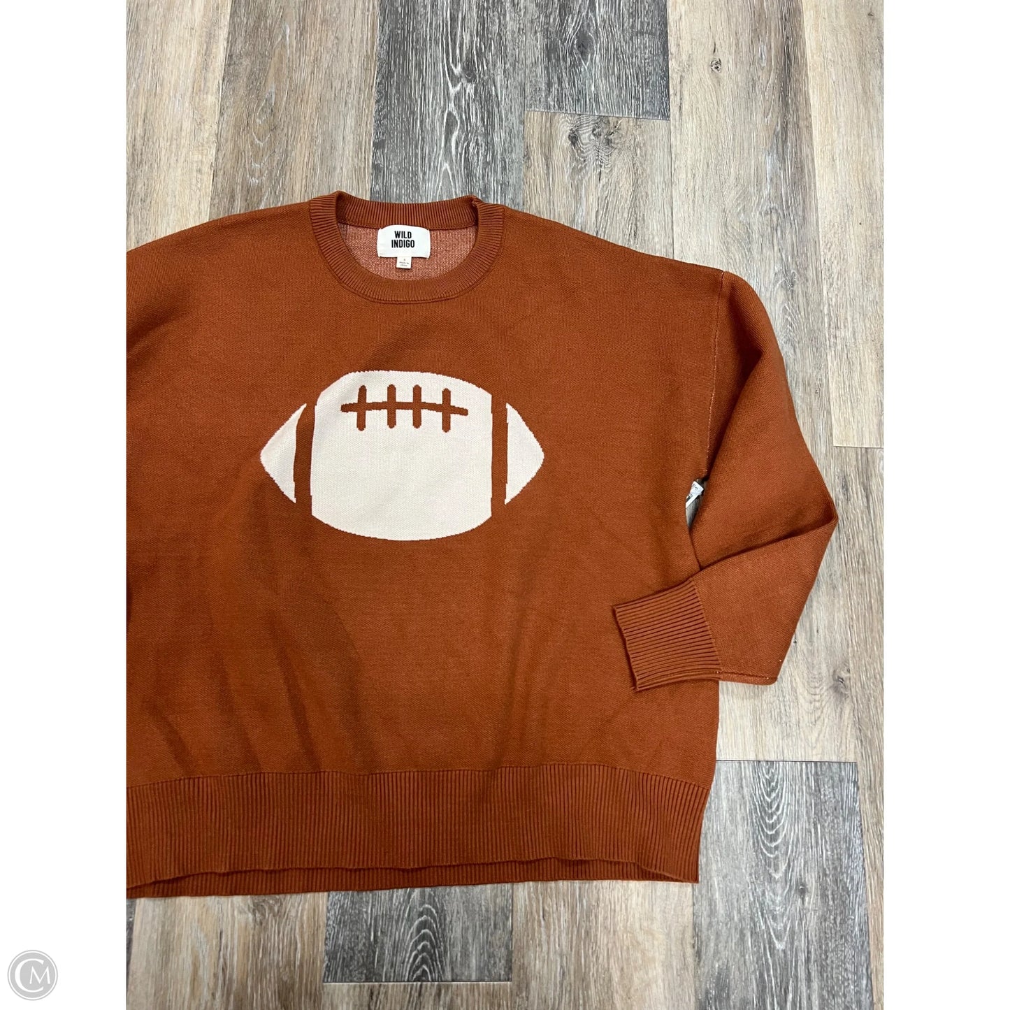 Sweater By Wild Indigo In Orange, Size: S