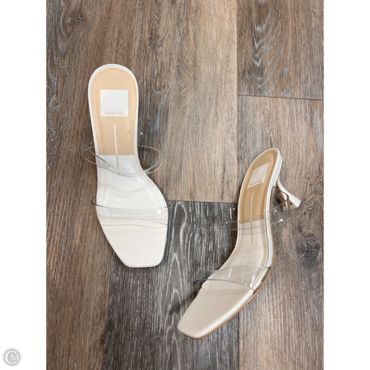 Sandals Heels Block By Dolce Vita In Clear, Size: 6