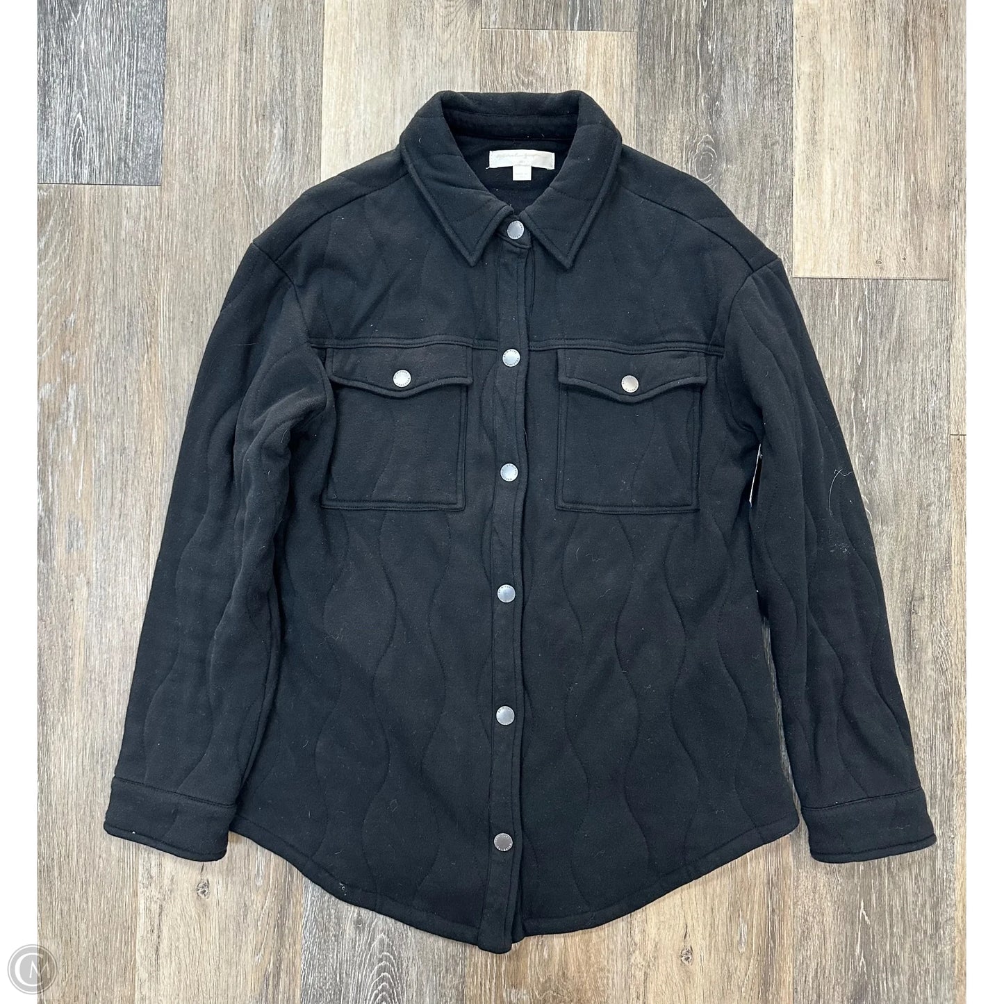 Jacket Puffer & Quilted By Spiritual Gangster In Black, Size: S