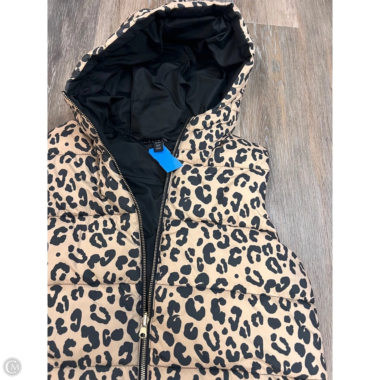 Vest Puffer & Quilted By Tribal In Animal Print, Size: Xs