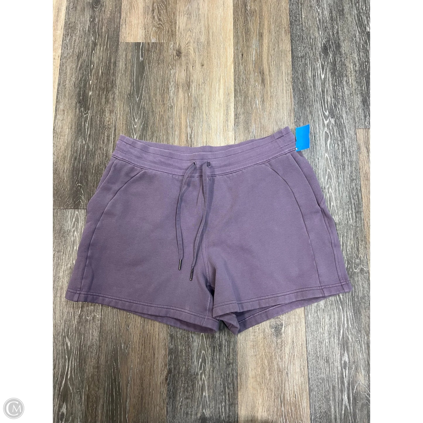 Athletic Shorts By Lululemon In Purple, Size: 14