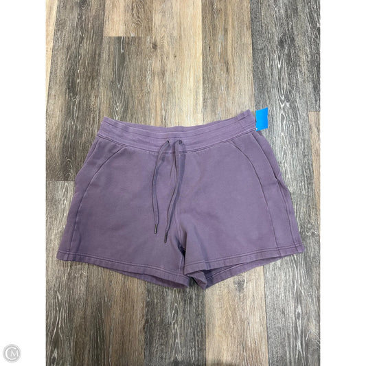 Athletic Shorts By Lululemon In Purple, Size: 14