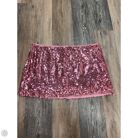 Skirt Mini & Short By Reformation In Pink, Size: 12