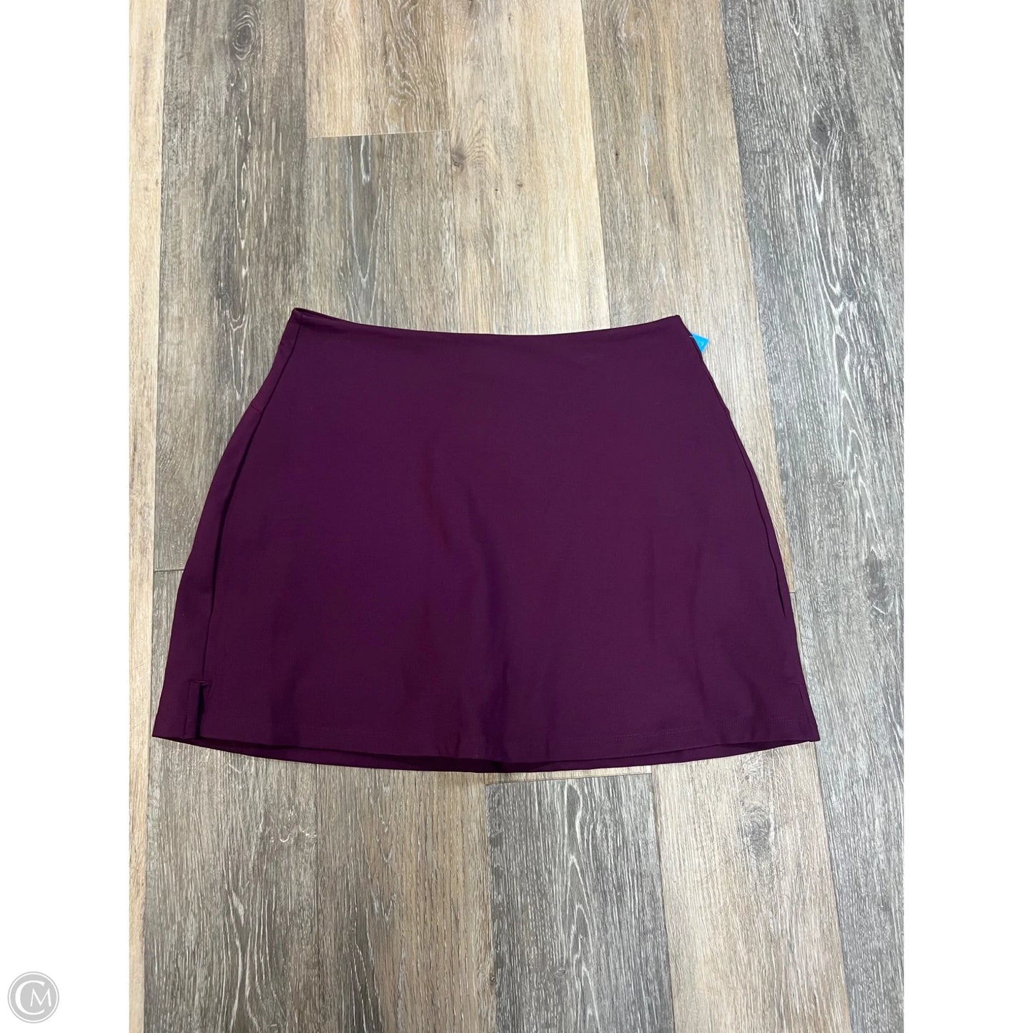 Athletic Skort By Girlfriend Collective In Purple, Size: Xl