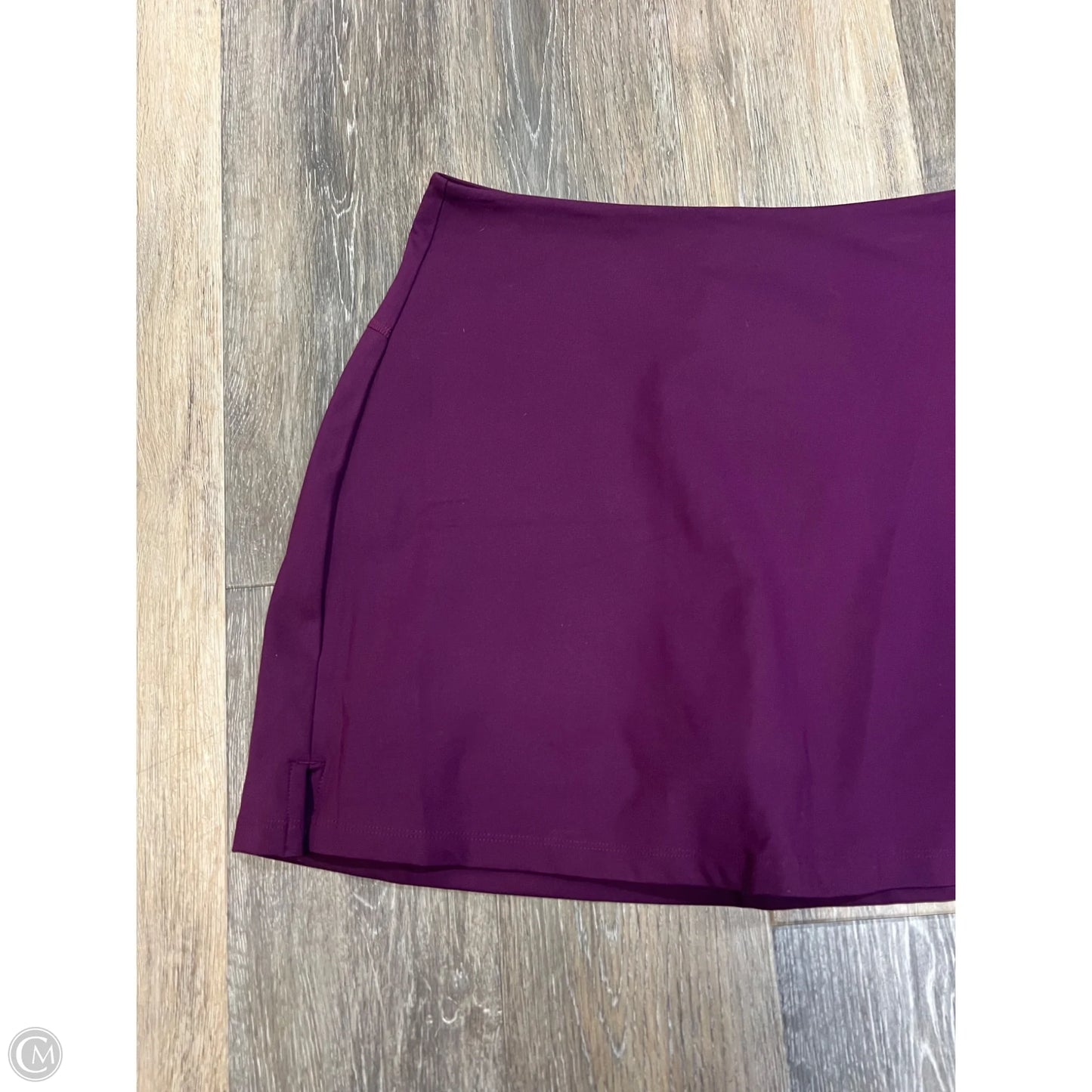 Athletic Skort By Girlfriend Collective In Purple, Size: Xl