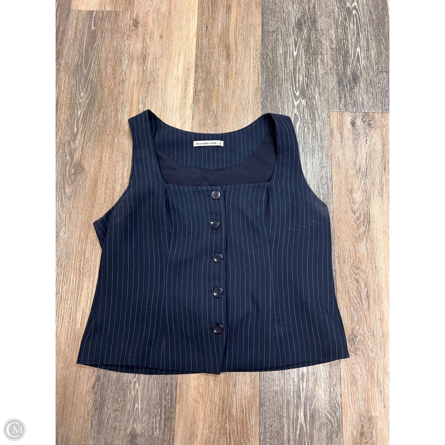 Vest Other By Abercrombie And Fitch In Blue, Size: L