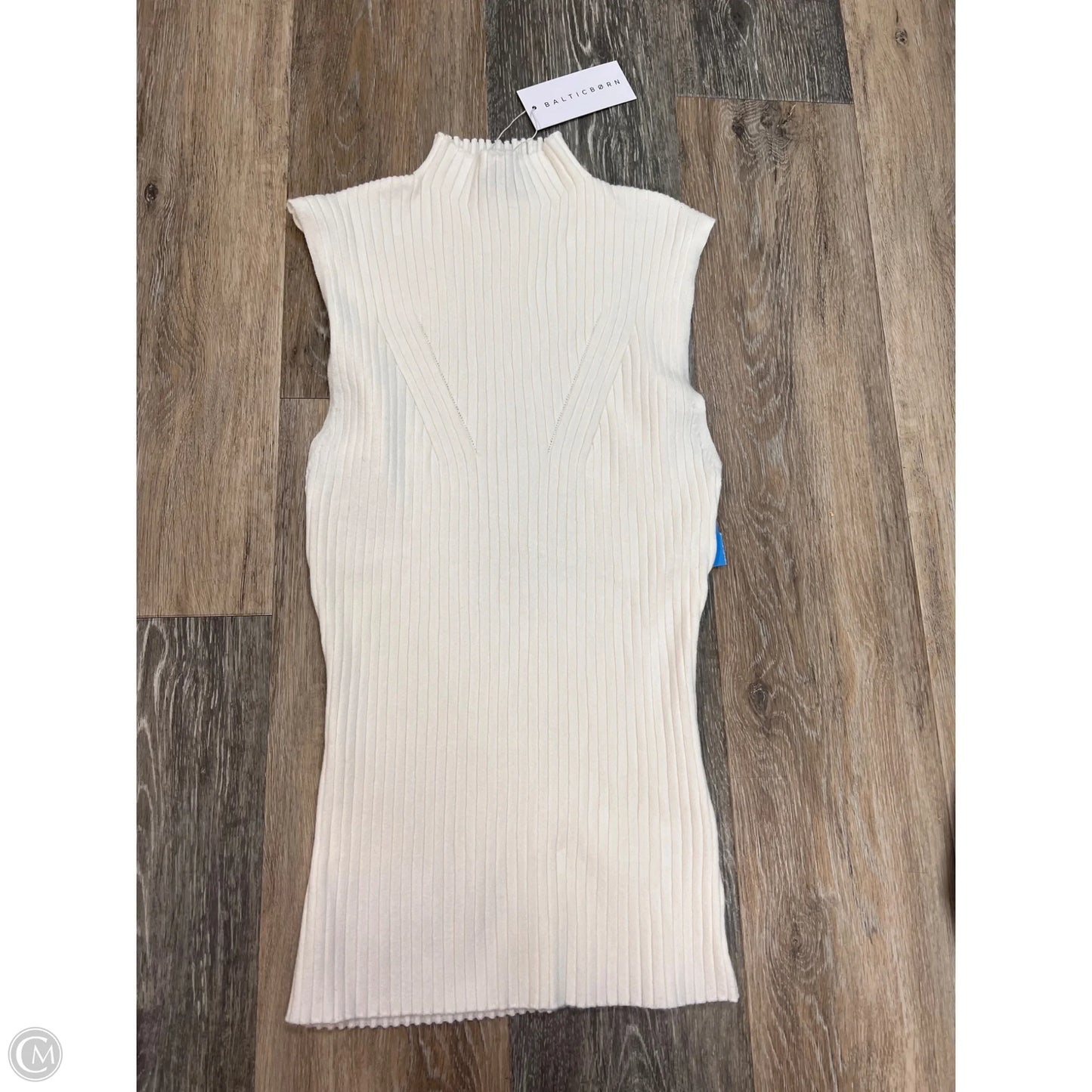 Top Sleeveless By Baltic Born In Cream, Size: Xl