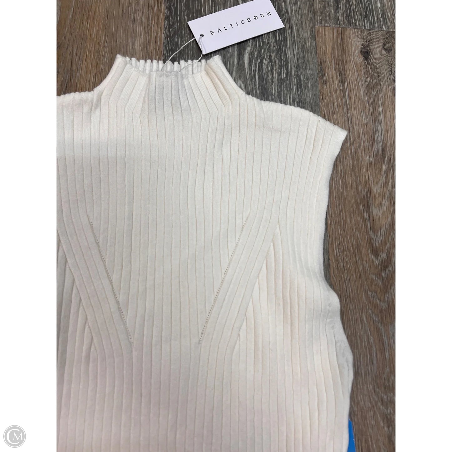 Top Sleeveless By Baltic Born In Cream, Size: Xl